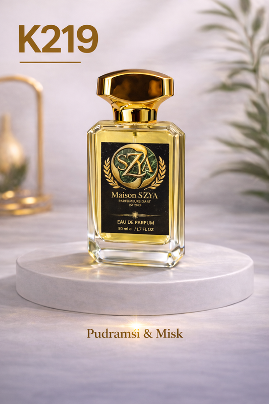 K219 – Pure Musc Zarafeti, Temiz ve Çekici Etki 🤍✨– Kadın Parfümü (50 ml)