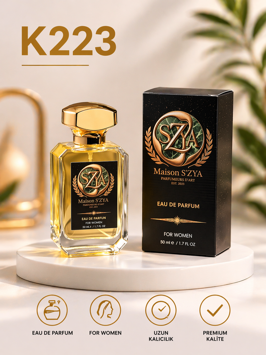 K223 – Good Girl Etkisi, Cazibenin Yeni Hali 💃🔥– Kadın Parfümü (50 ml)