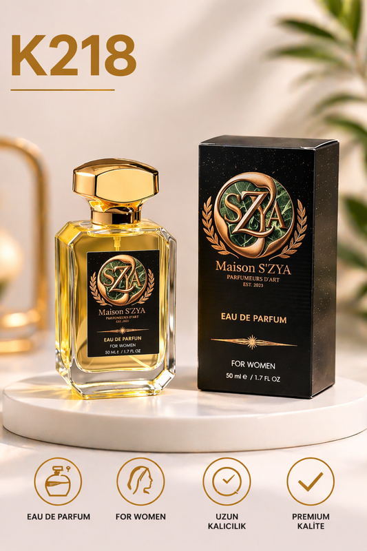 K218 | Kadın Parfüm – Baştan Çıkaran Kalıcılık 🔥 (50 ml)