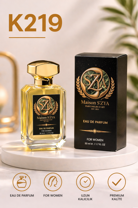 K219 – Pure Musc Zarafeti, Temiz ve Çekici Etki 🤍✨– Kadın Parfümü (50 ml)